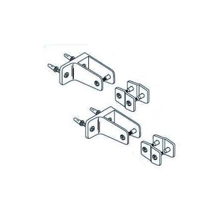 Metpar Corp Alcove Hardware Kit One Ear for Steel Partition 15-522